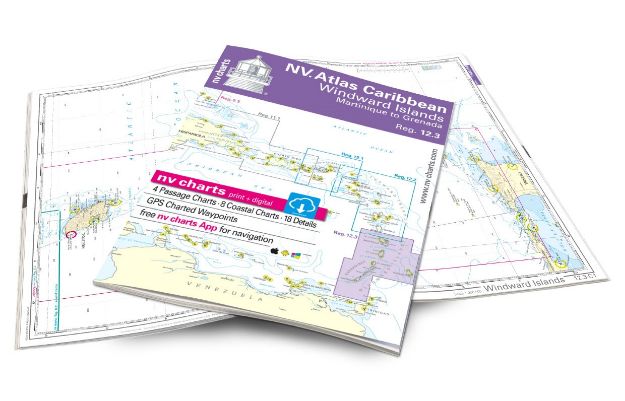 NV Chart Region 12.3 - Windward Islands - Martinique to Grenada - 2022